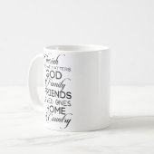 Cherish What Matters Koffiemok (Voorkant links)