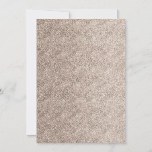  Cherish White Floral Wedding RSVP Kaart (Achterkant)