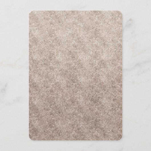  Cherish Wit Bloemen & Roos Goud Diner Menu (Achterkant)