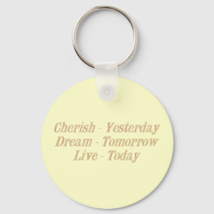 Cherish yellow sleutelhanger