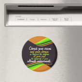 Cherish Your Dream Inspirerend Magnet (Insitu (Vaatwasser))