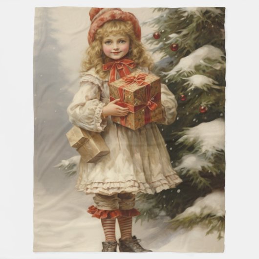 Cherished Charm Christmas Deken (Voorkant)