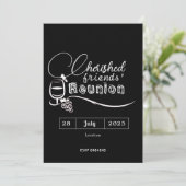 cherished Friends' Reunion Invitations  Kaart (Staand voorkant)