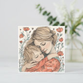 Cherished Mama: Speciale Groeten Feestdagenkaart (Staand voorkant)