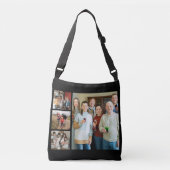 Cherished Memories: 4 fotocollage Crossbody Tas (Voorkant)