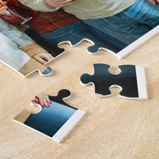 Cherished Memories:  4 fotocollage Legpuzzel (Zijkant)