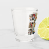Cherished Memories: 4 fotocollage Shot Glas (Links)