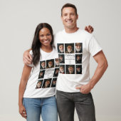 Cherished Memories: Memorial Photo Collage T-shirt (Unisex)