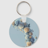 Cherished Memory Sleeping baby boy Sleutelhanger (Achterkant)