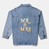 Cherished Union Een liefdesverhaal geschreven met  Denim Jacket (Achterkant)