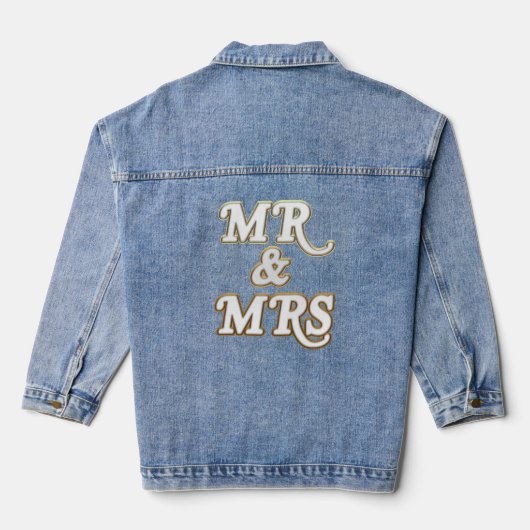 Cherished Union Een liefdesverhaal geschreven met  Denim Jacket (Achterkant)