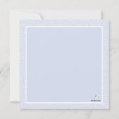 Cherned Blue - Religieuze Uitnodiging (Achterkant)