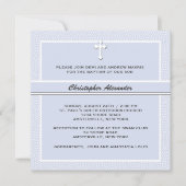 Cherned Blue - Religieuze Uitnodiging (Voorkant)