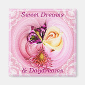 Cherned Bouquet Art Magnet Square (Voorkant)