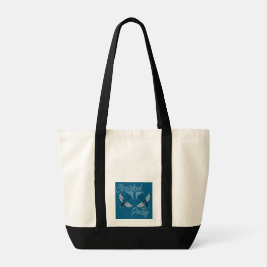 Cherned Poetry Tote Bag (Achterkant)