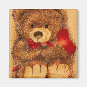 Cherned Teddy Bear Magnet