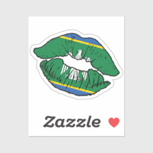 Chernivetska Chernivtsi Oblast Lipstick Liefde Vla Sticker
