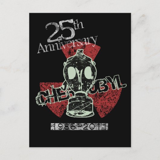 CHERNOBYL BRIEFKAART (Voorkant)