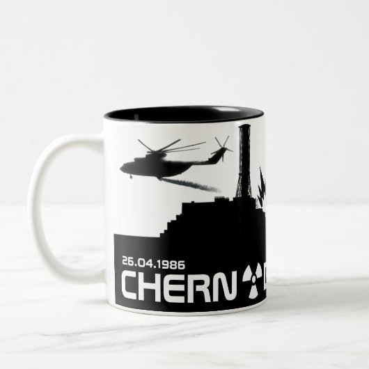 Chernobyl Mug / Tasse Tweekleurige Koffiemok (Links)
