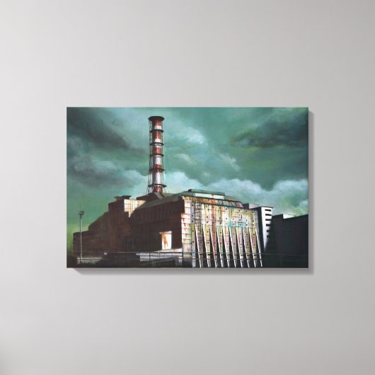 Chernobyl Power Plant canvas print (Voorkant)