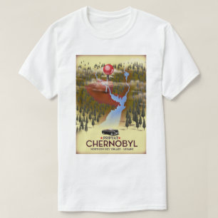 Chernobyl, Pripyat, Oekraïne Reisprint T-shirt