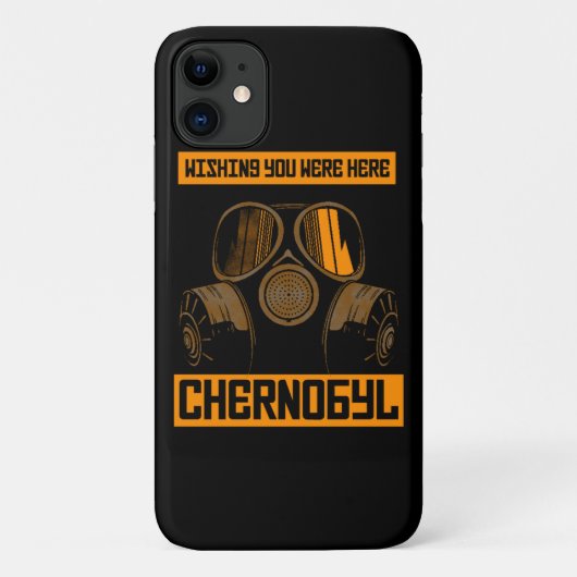 CHERNOBYL-WISHING U WAS HIER ESSENTIEEL Case-Mate iPhone CASE (Achterkant)
