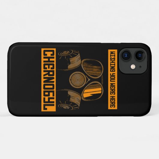 CHERNOBYL-WISHING U WAS HIER ESSENTIEEL Case-Mate iPhone CASE (Achterkant (horizontaal))