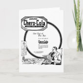 Chero-Cola  krant advertentie Kaart (Voorkant)