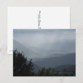 Cherohala Skyway briefkaart: Tennessee, NC Briefkaart (Voorkant / Achterkant)