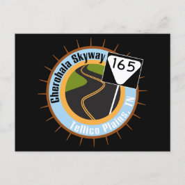 Cherohala Skyway Famous Motorcycle Road Briefkaart