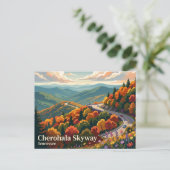 Cherohala Skyway USA Briefkaart (Staand voorkant)