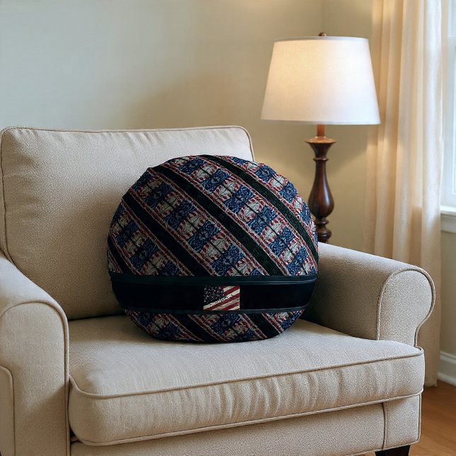 Cherokee American Rond Kussen (Creator heeft geüpload)