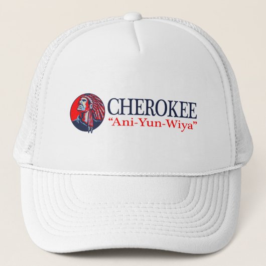 Cherokee (Aniyunwiya) Trucker Pet (Voorkant)