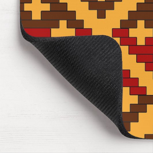 Cherokee Basket Print Muismat (Hoek)