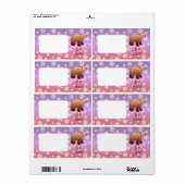 Cherokee Beer Aangepaste Verzendlabel (Full Sheet)