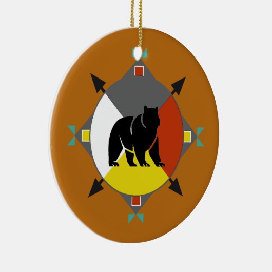 Cherokee Beer four Direction Ornament (Rechts)