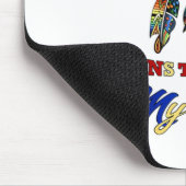 Cherokee Bloed loopt door mijn vinnen Gift Muismat (Hoek)