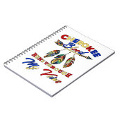 Cherokee Bloed loopt door mijn vinnen Gift Notitieboek (Linkerzijde)