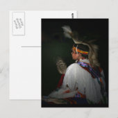 Cherokee Boy Briefkaart (Voorkant / Achterkant)