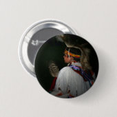 Cherokee Boy Ronde Button 5,7 Cm (Voorkant /achterkant)