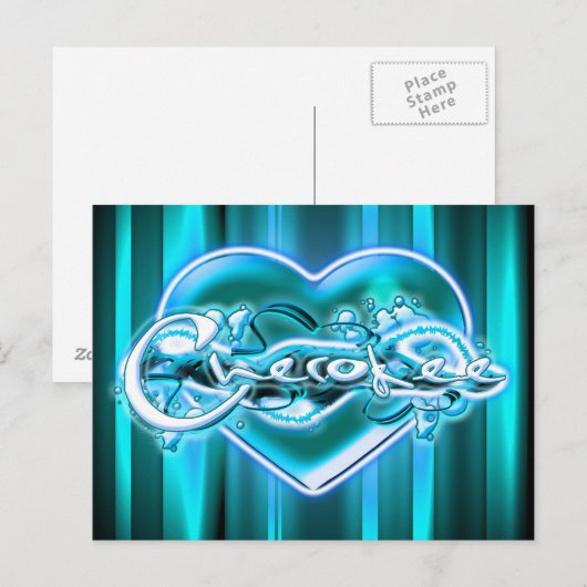 Cherokee Briefkaart (Voorkant / Achterkant)