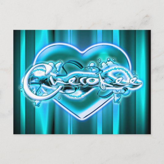 Cherokee Briefkaart (Voorkant)