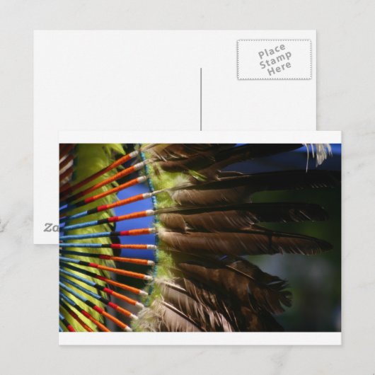 Cherokee Briefkaart (Voorkant / Achterkant)