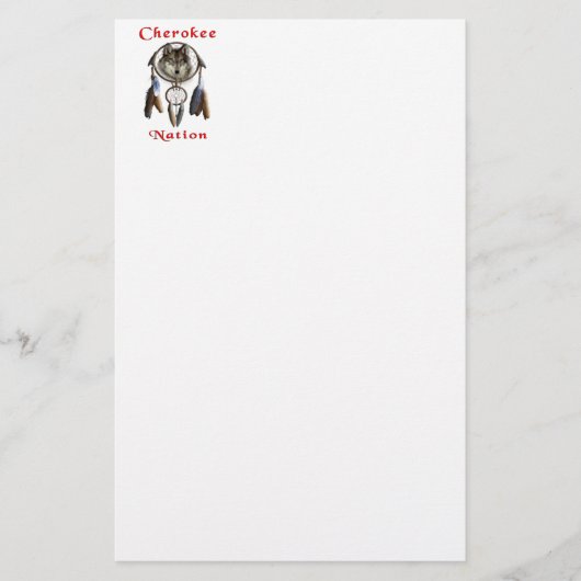 Cherokee Briefpapier (Voorkant)
