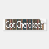 Cherokee Bumpersticker (Voorkant)