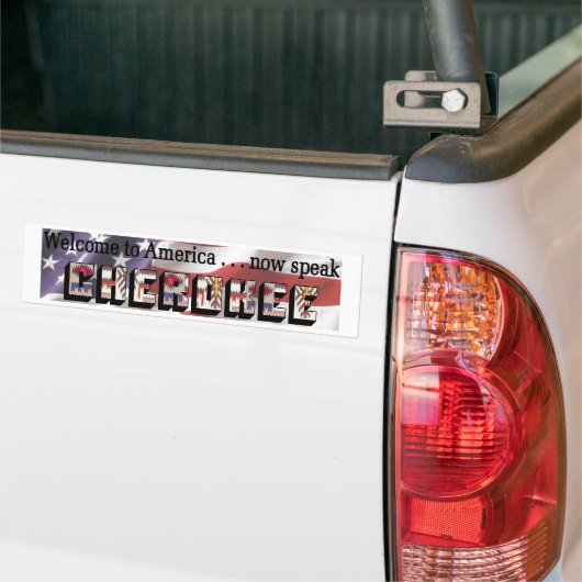 Cherokee Bumpersticker (Op Truck)