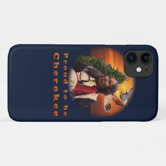 Cherokee Case-Mate iPhone Case (Achterkant (horizontaal))
