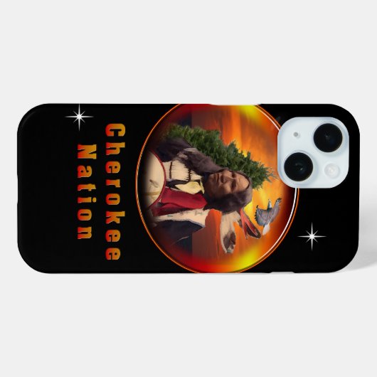 Cherokee Case-Mate iPhone Case (Achterkant (horizontaal))