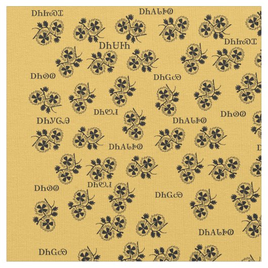 Cherokee Clan Fabric Stof (Close Up)