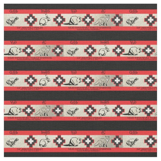 Cherokee-dieren 2 stof (Close Up)